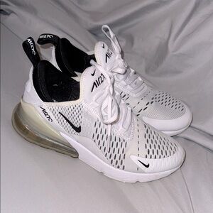 white nike air max 270